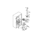 LG LRSPC2661T ice and water diagram
