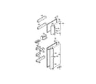 LG LRTB1821W door and shelves diagram