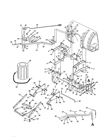 Lift shaft assembly