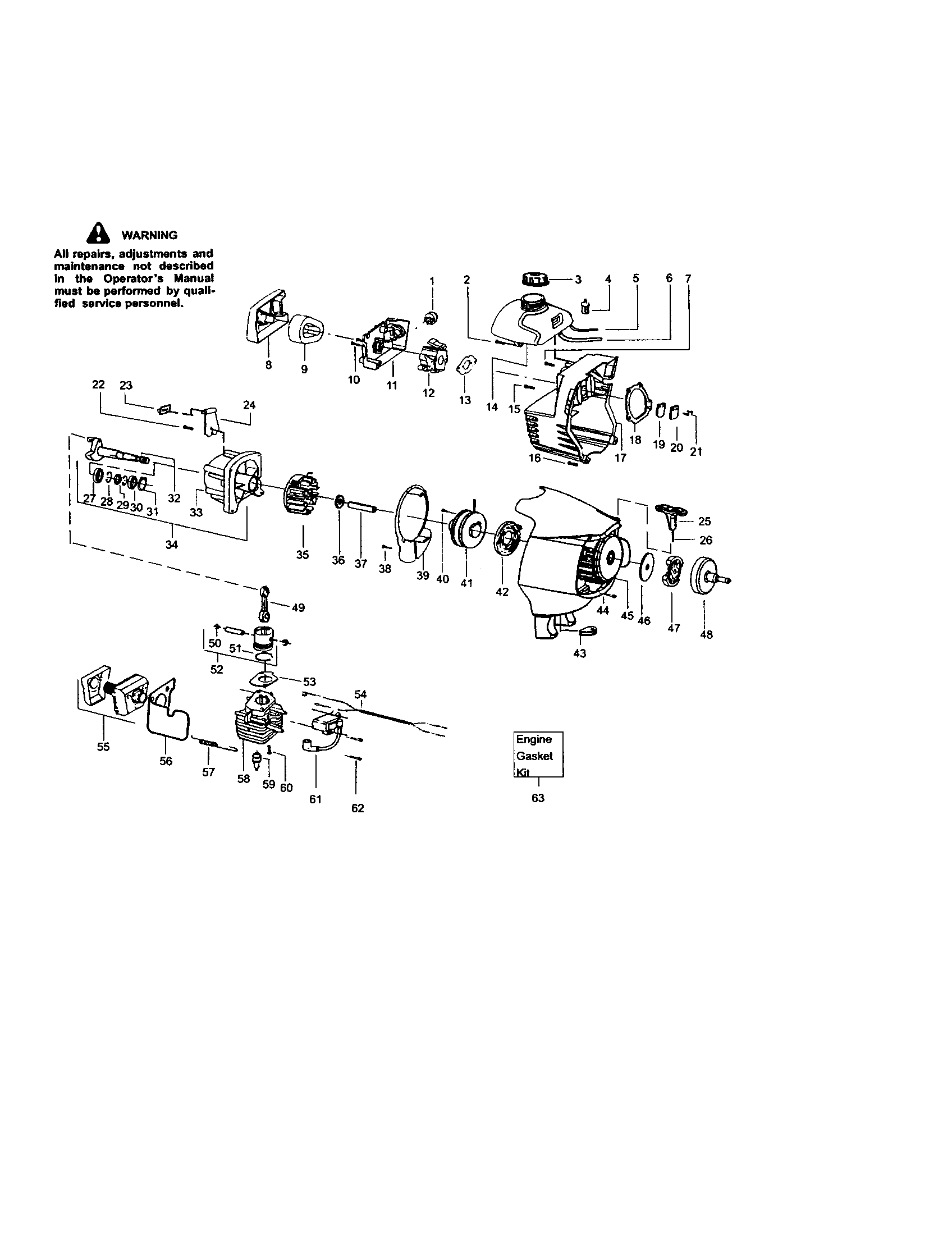 Crankshaft/crankcase