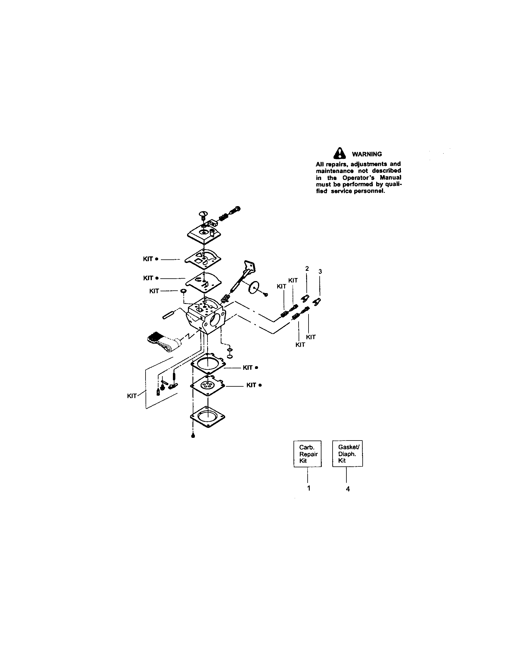 CARBURETOR #530071405-WT597