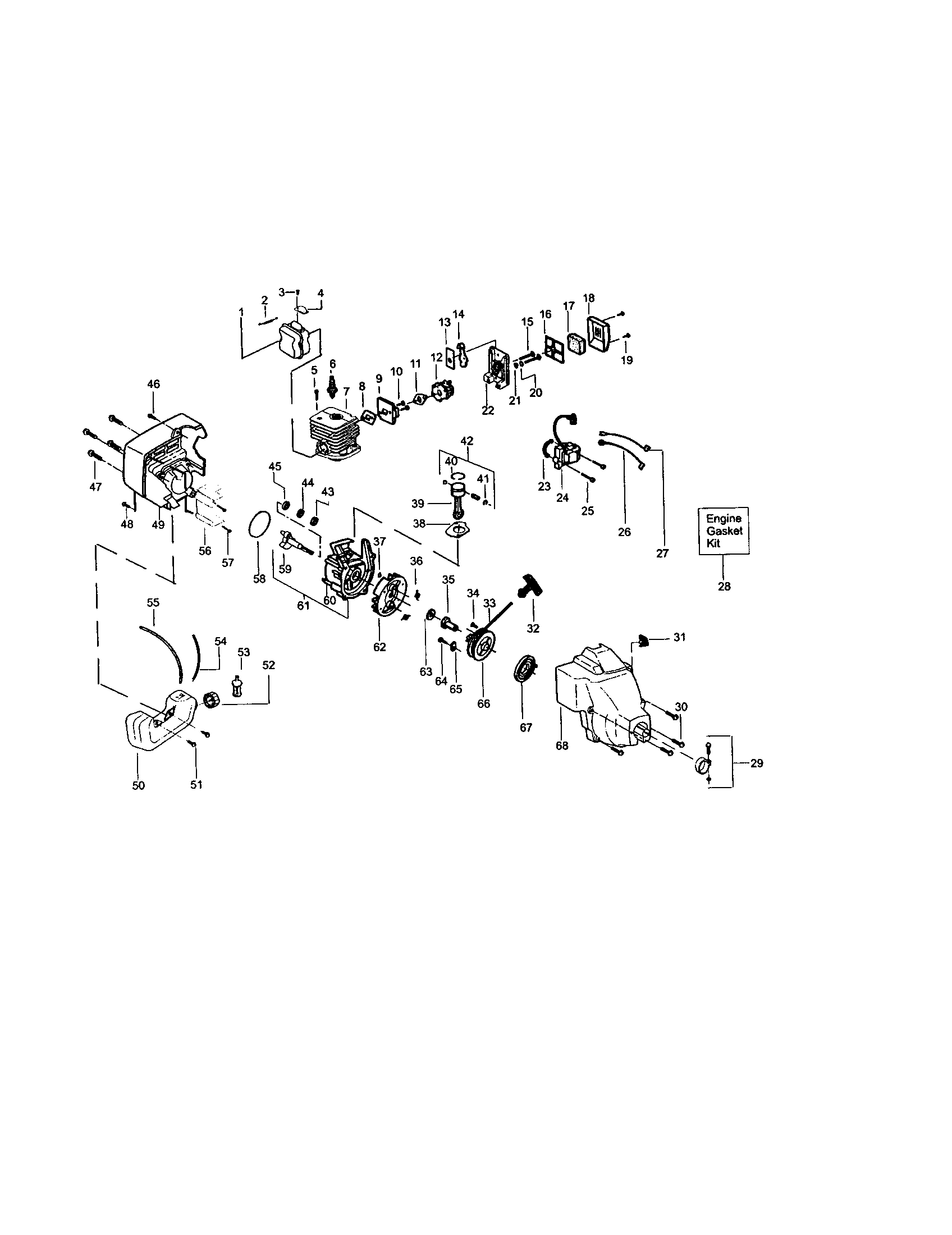 Crankshaft/crankcase