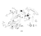 HealthRider HRT12920 console/handrail diagram