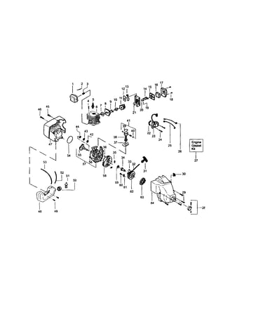 Crankshaft/crankcase