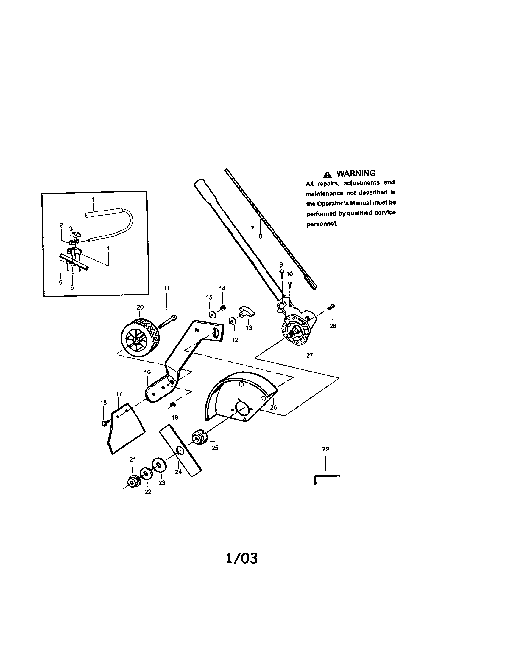 CONVERTIBLE EGDER ATTACHMENT