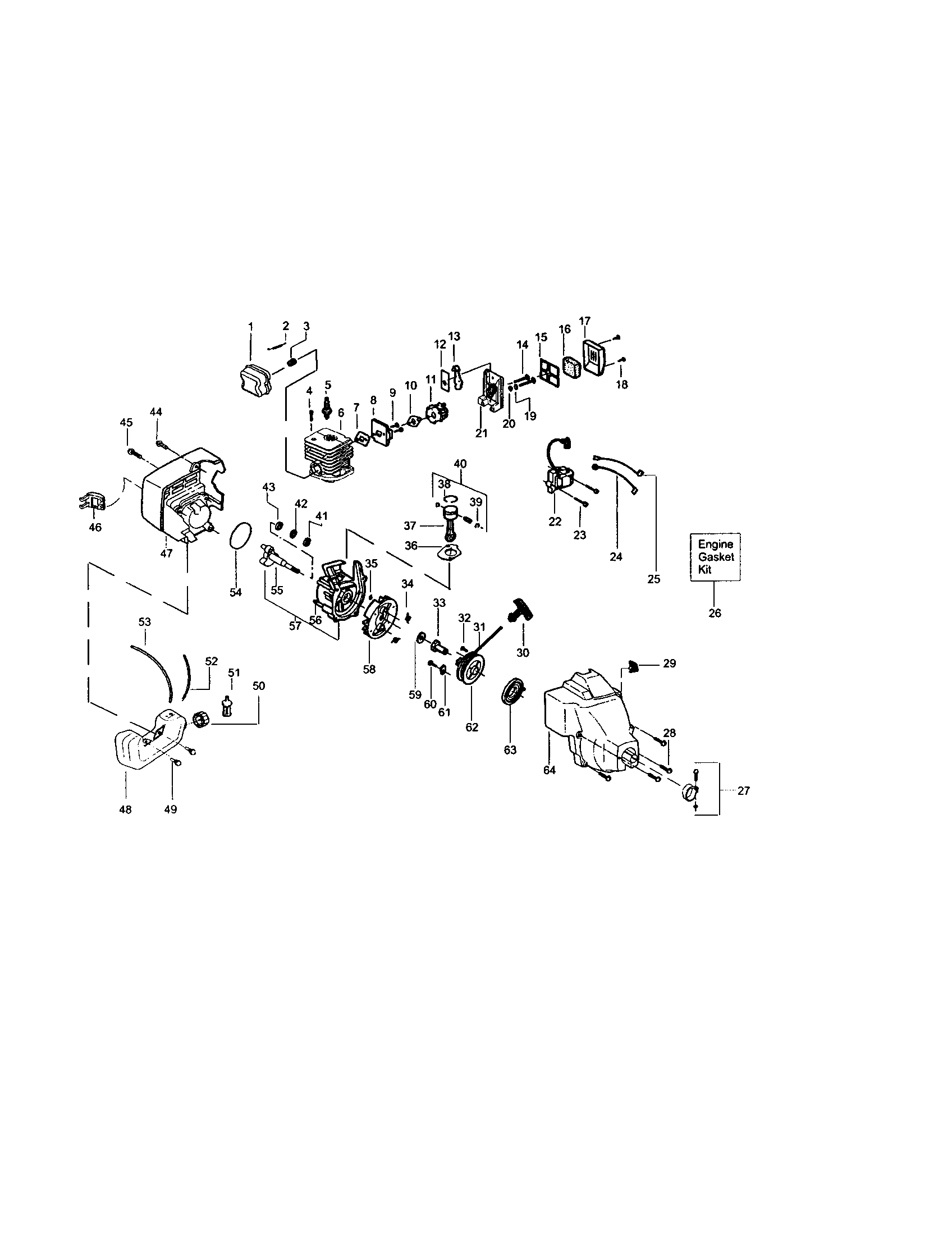 Crankshaft/crankcase
