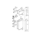 LG LRTPC2031T door and shelving diagram