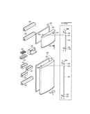 Door and shelving