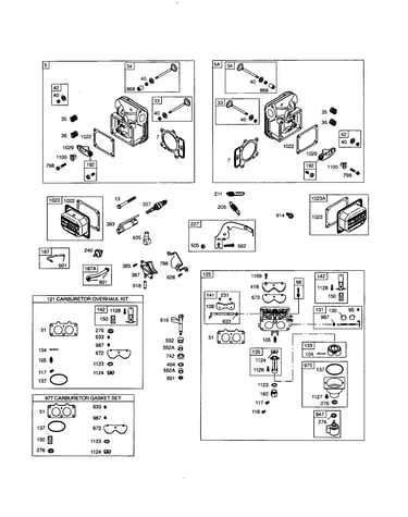 Head-cylinder/carburetor