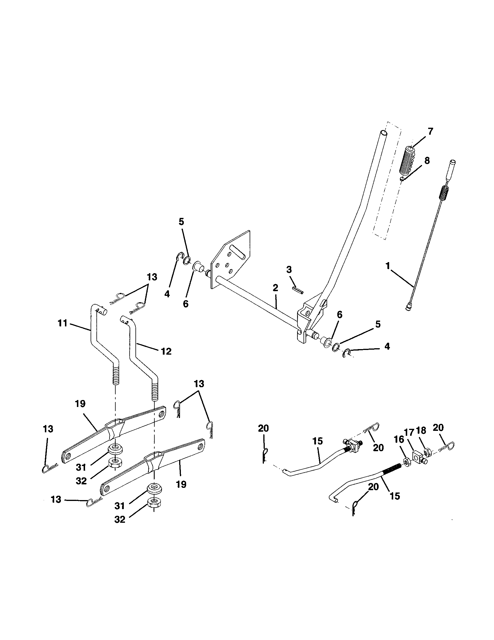 Mower lift