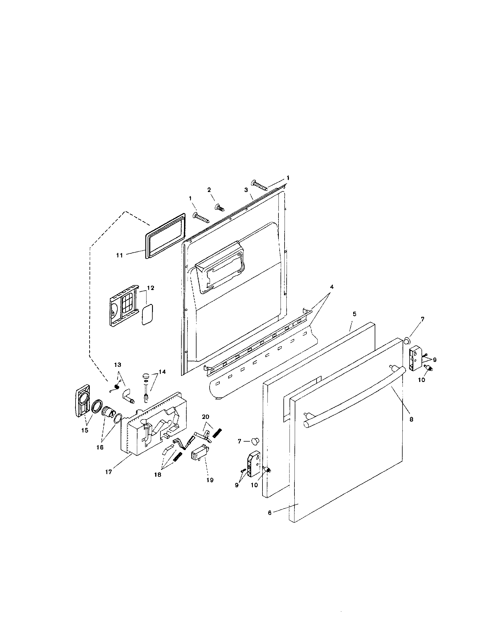 Door assembly