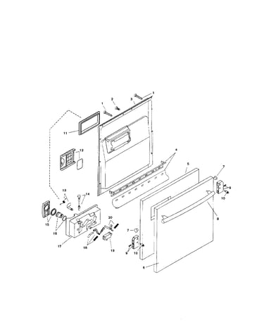 Door assembly