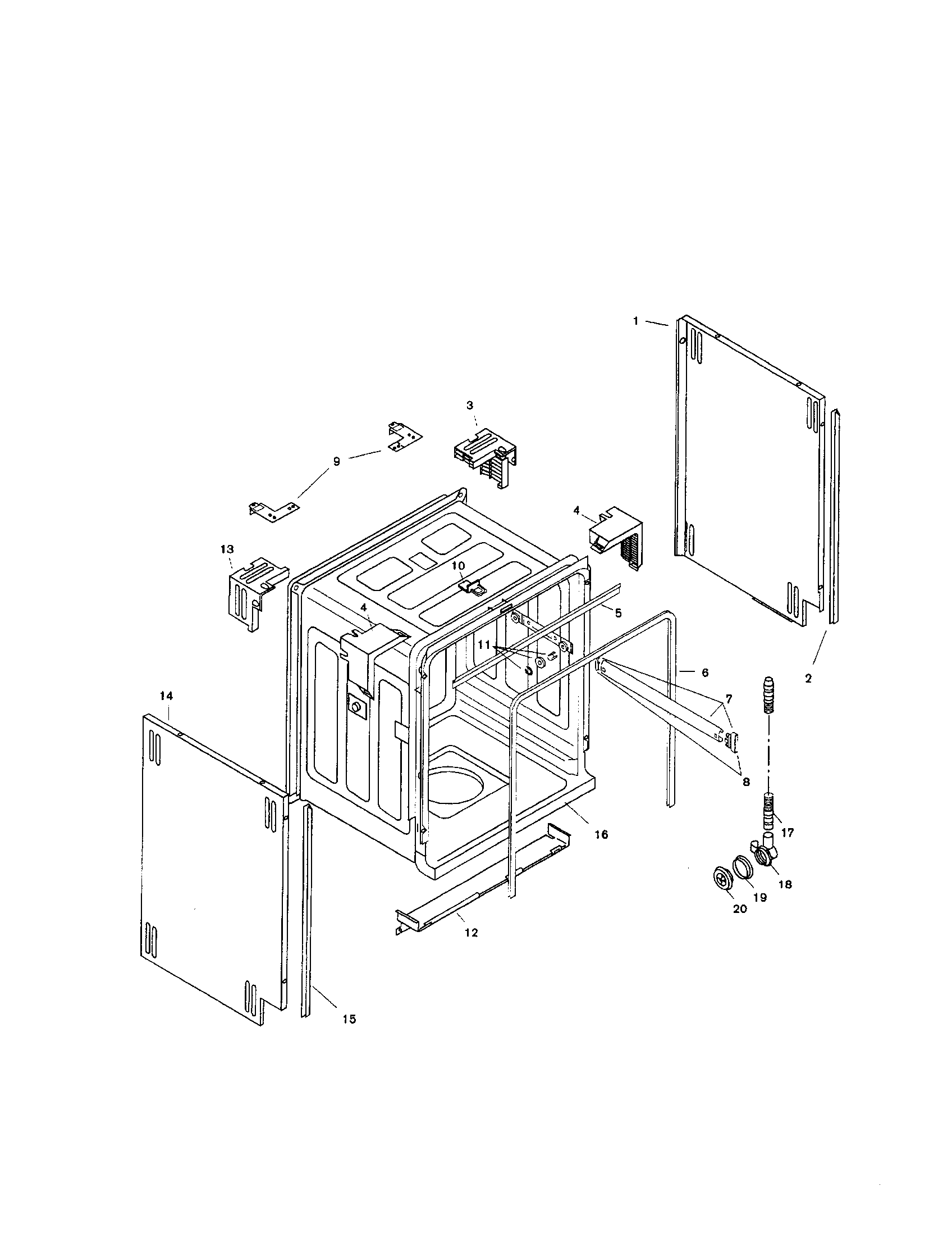 Tank assembly