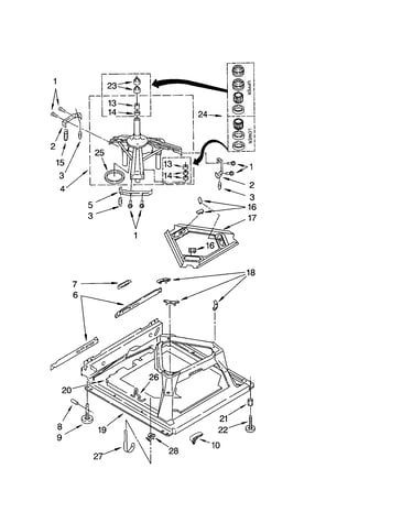 Machine base