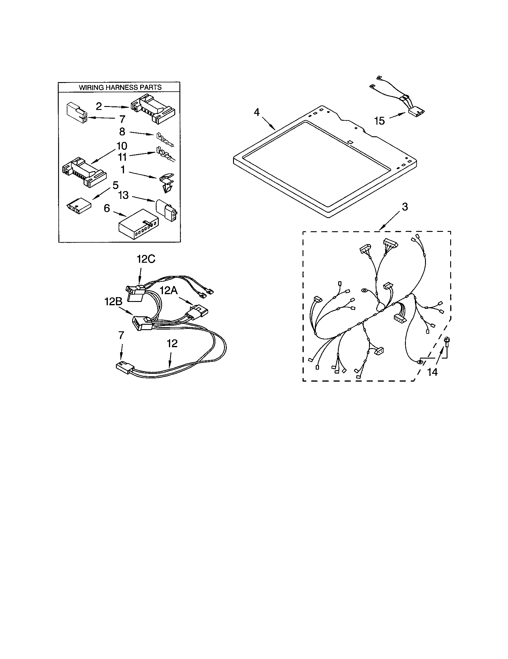 Dryer top