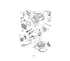 Craftsman 917773705 cylinder/crankshaft diagram