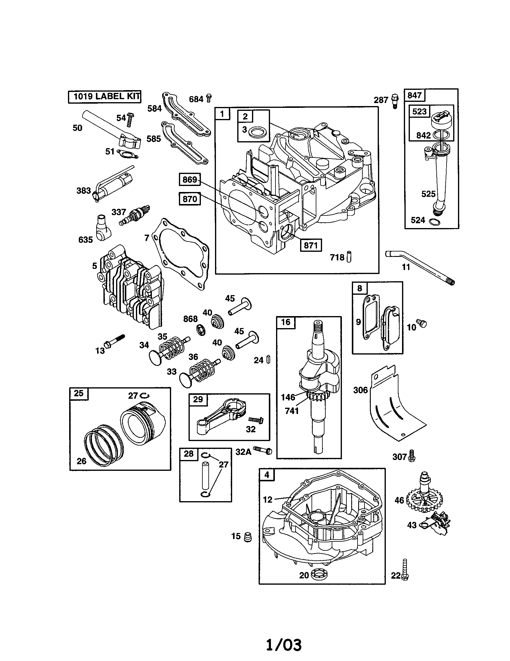 CYLINDER/CRANKSHAFT