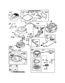 Short block/rewind-starter