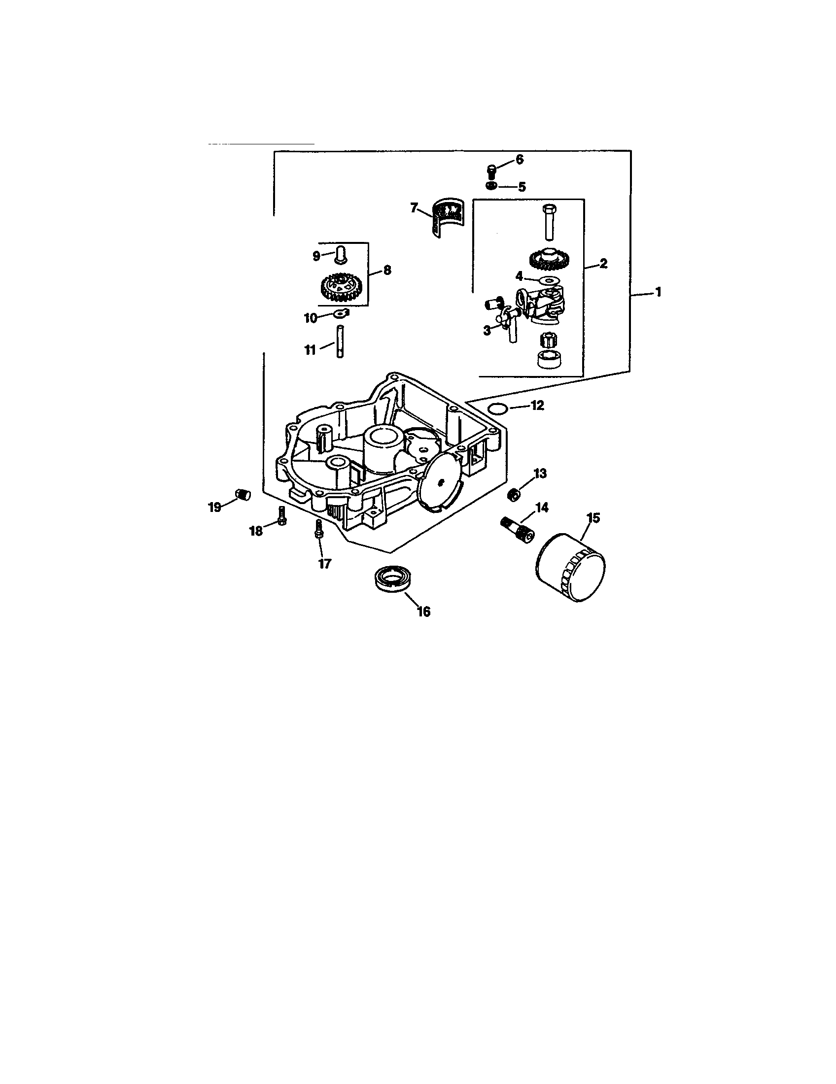 Oil pan/lubrication