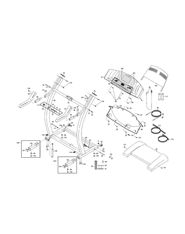 Console/handrail/motor hood