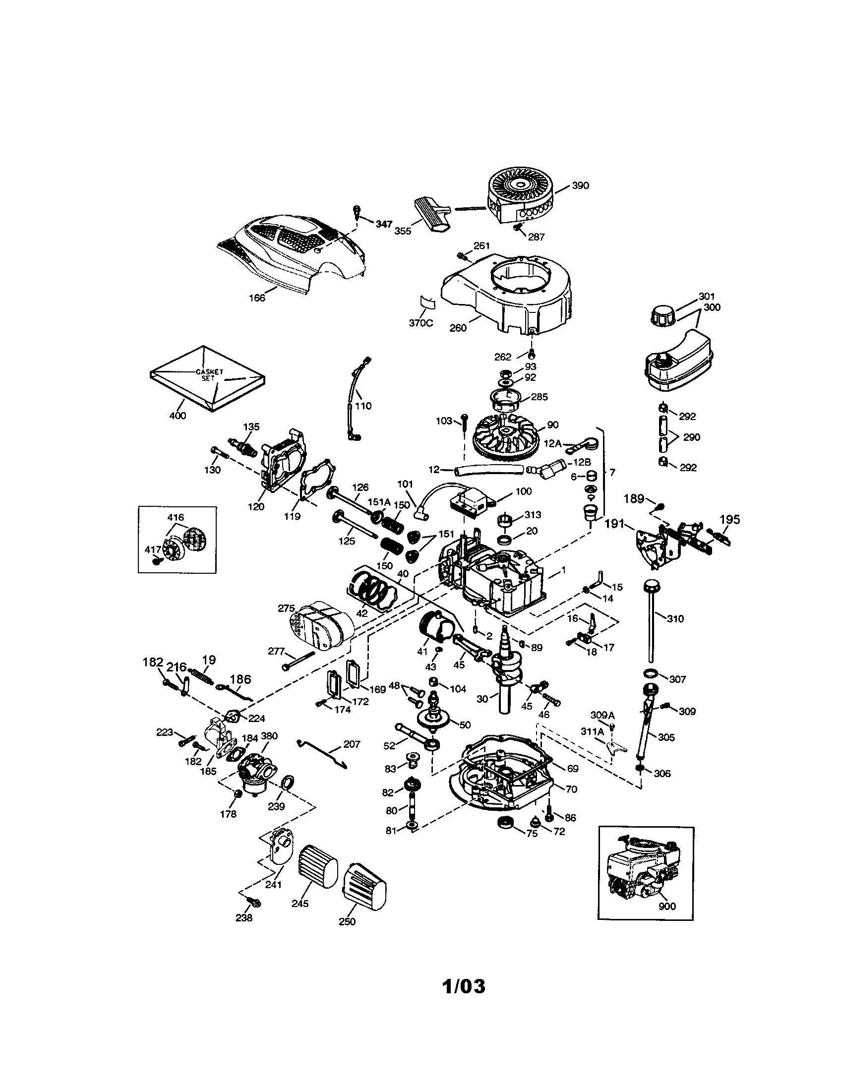 TECUMSEH ENGINE