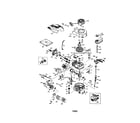 Craftsman 143036700 tecumseh engine diagram