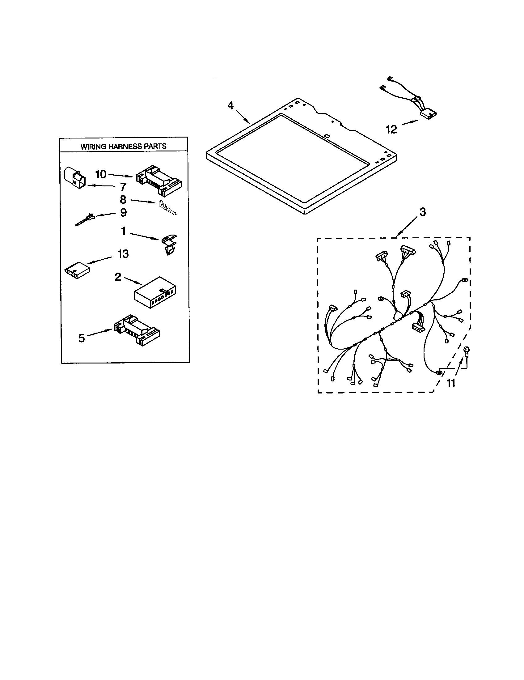Dryer top