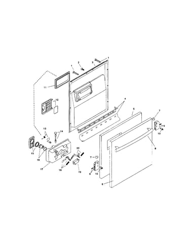 Door assembly