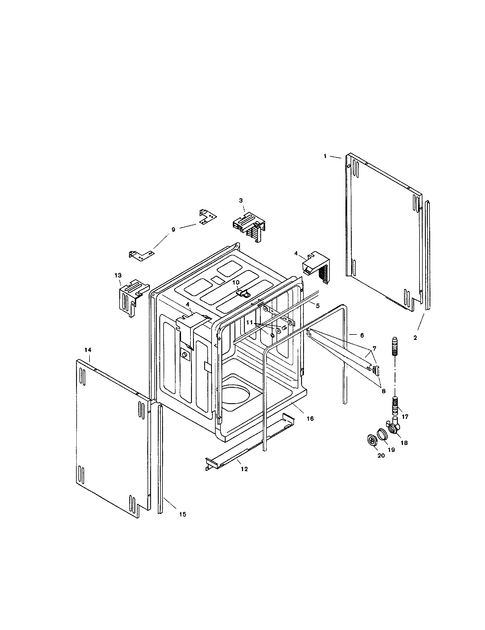 Tank assembly
