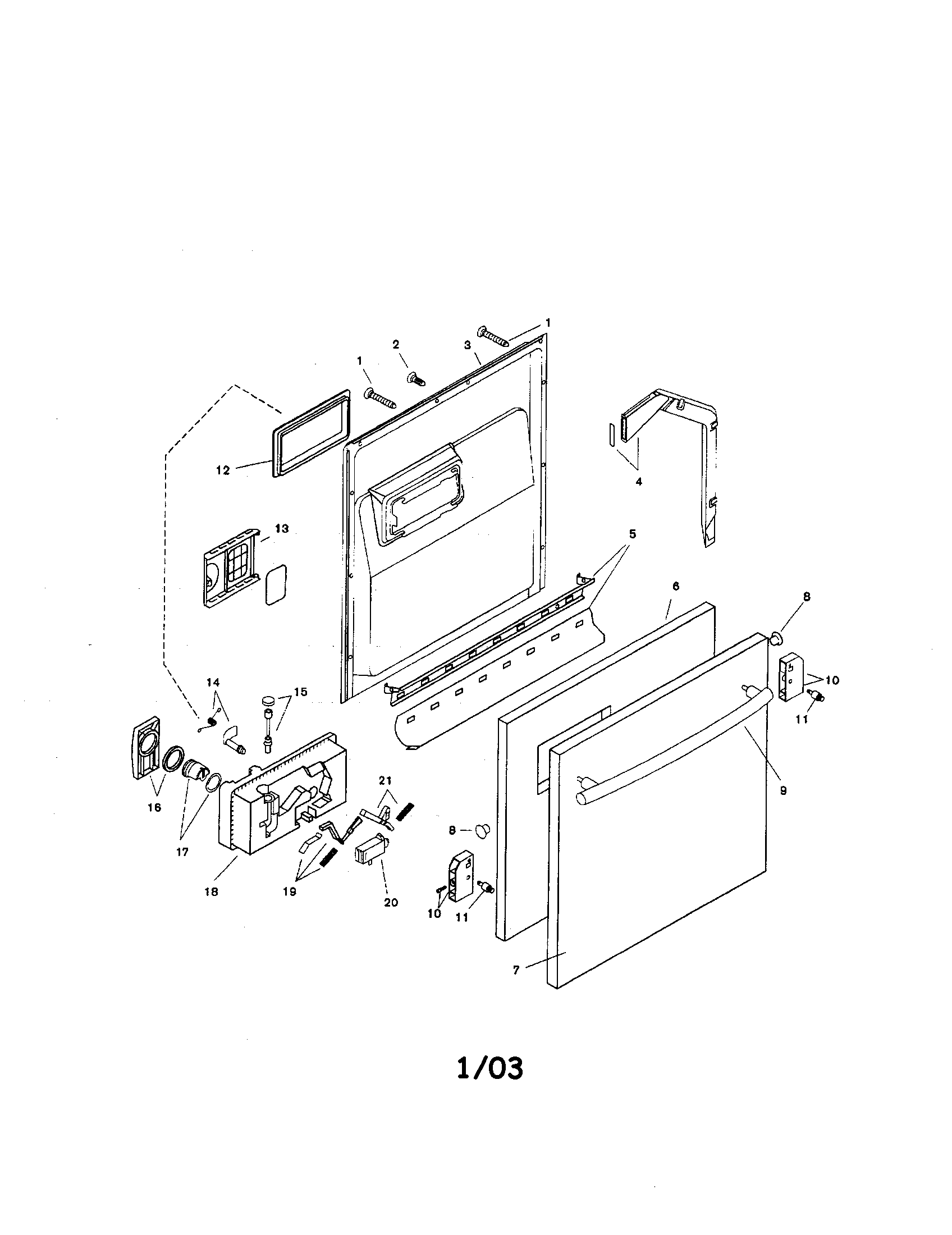 DOOR ASSEMBLY