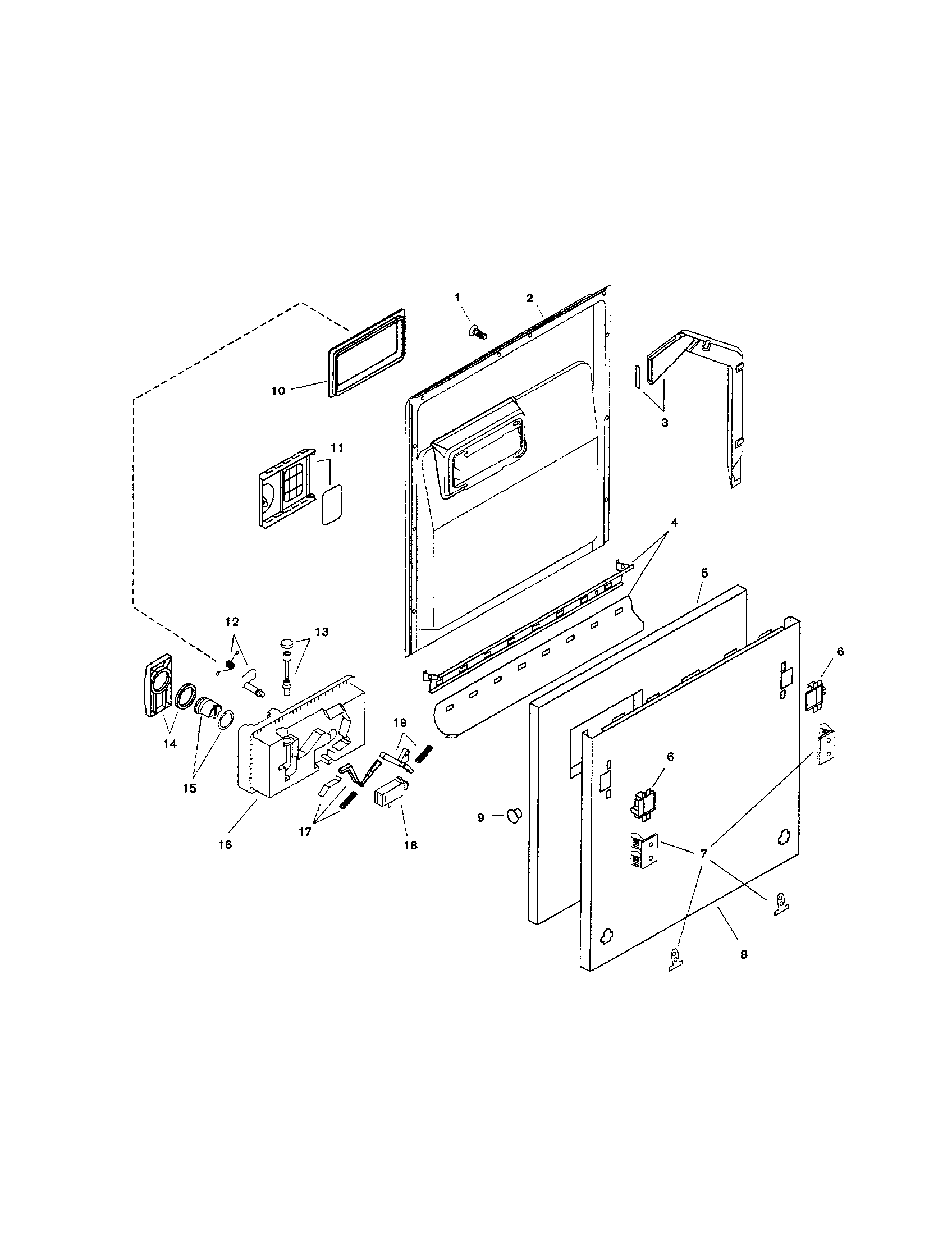 Door assembly