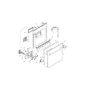 Bosch SHU9916UC/06 (FD 7908-8002) door assembly diagram
