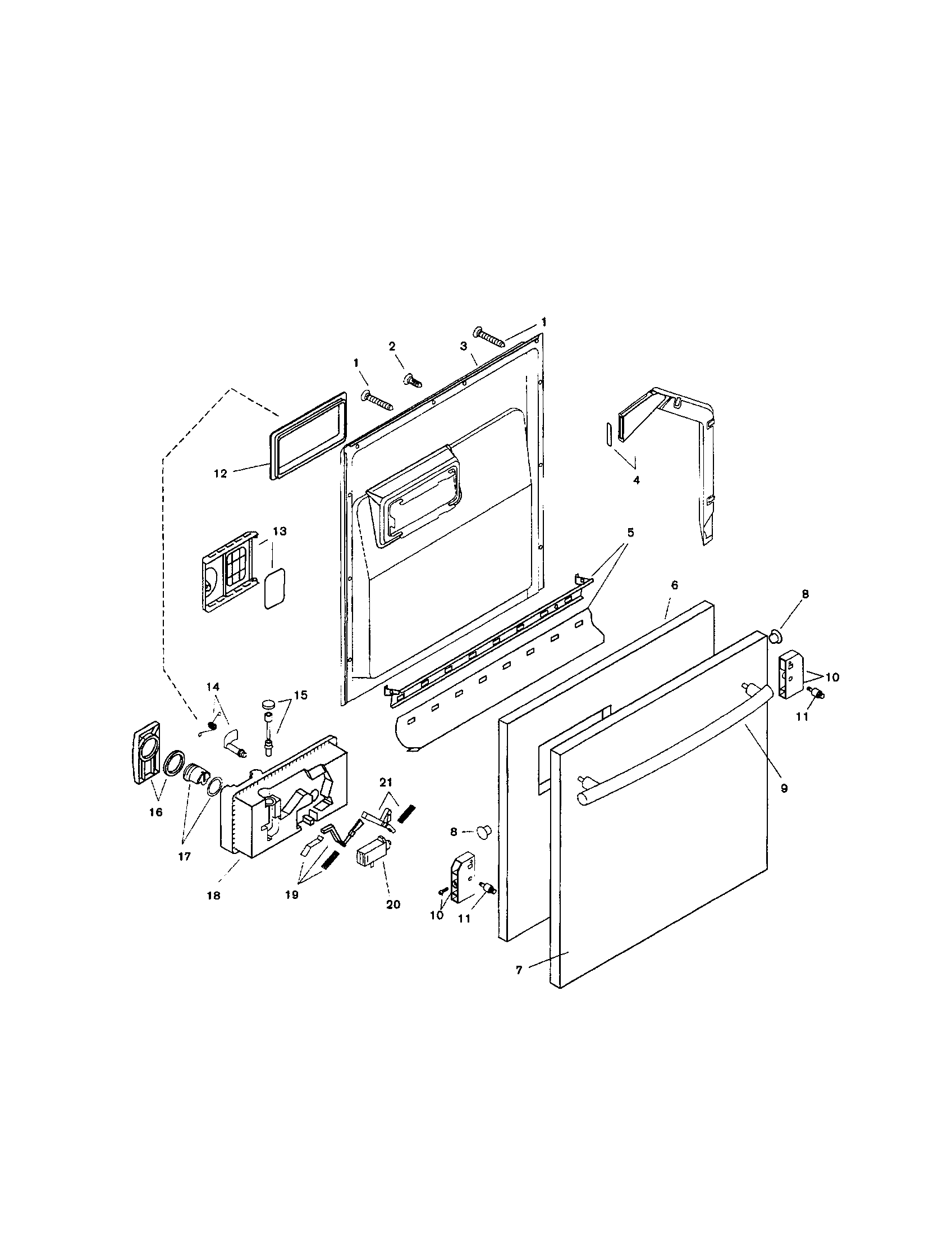 Door assembly