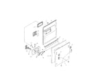Bosch SHI4302UC/12 door assembly diagram