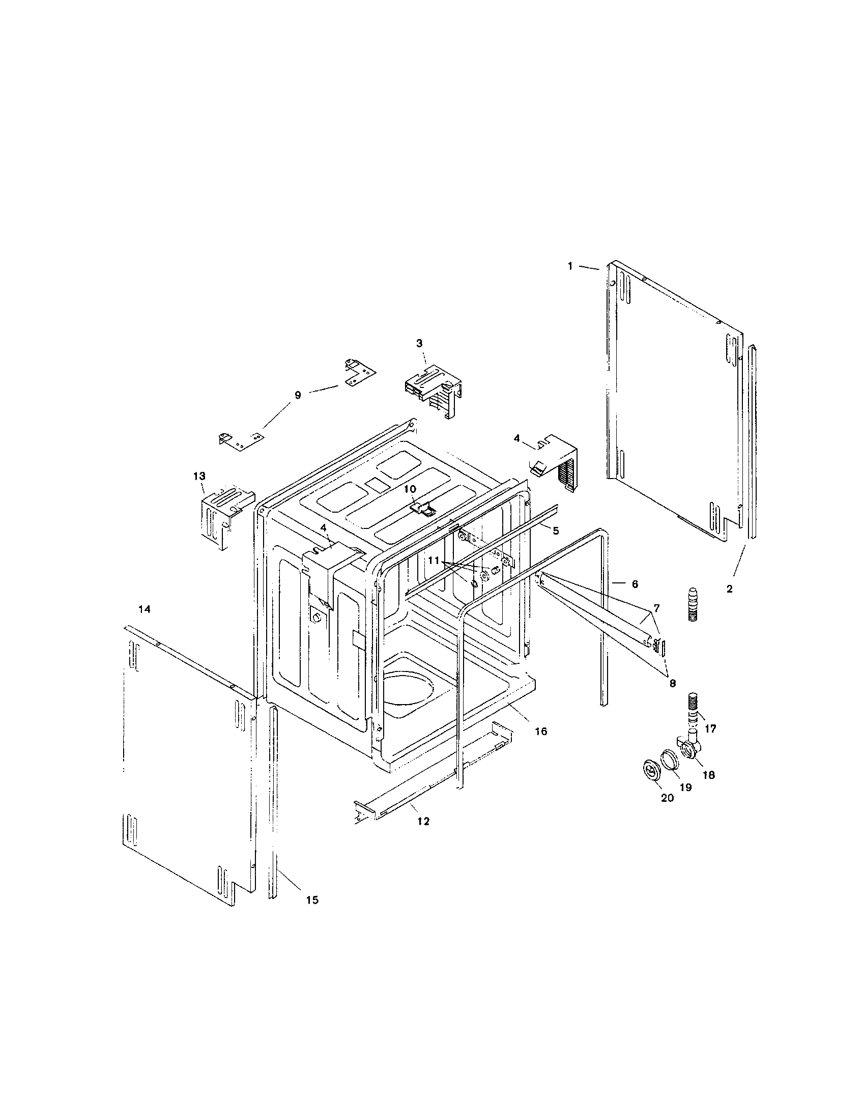Tank assembly