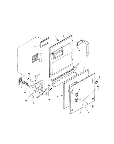 Door assembly