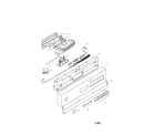 Bosch SHI6805UC/12 fascia panel diagram