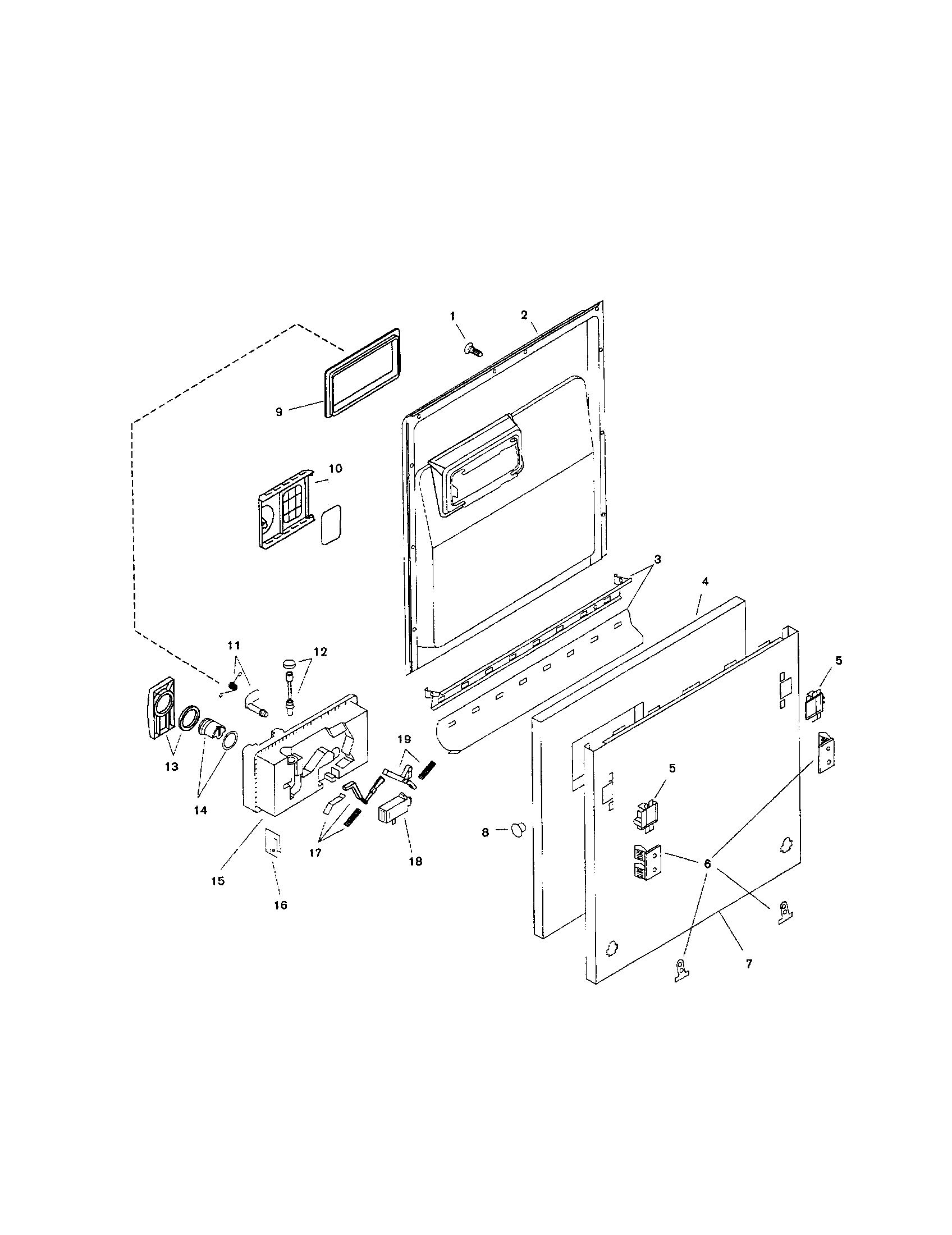 Door assembly