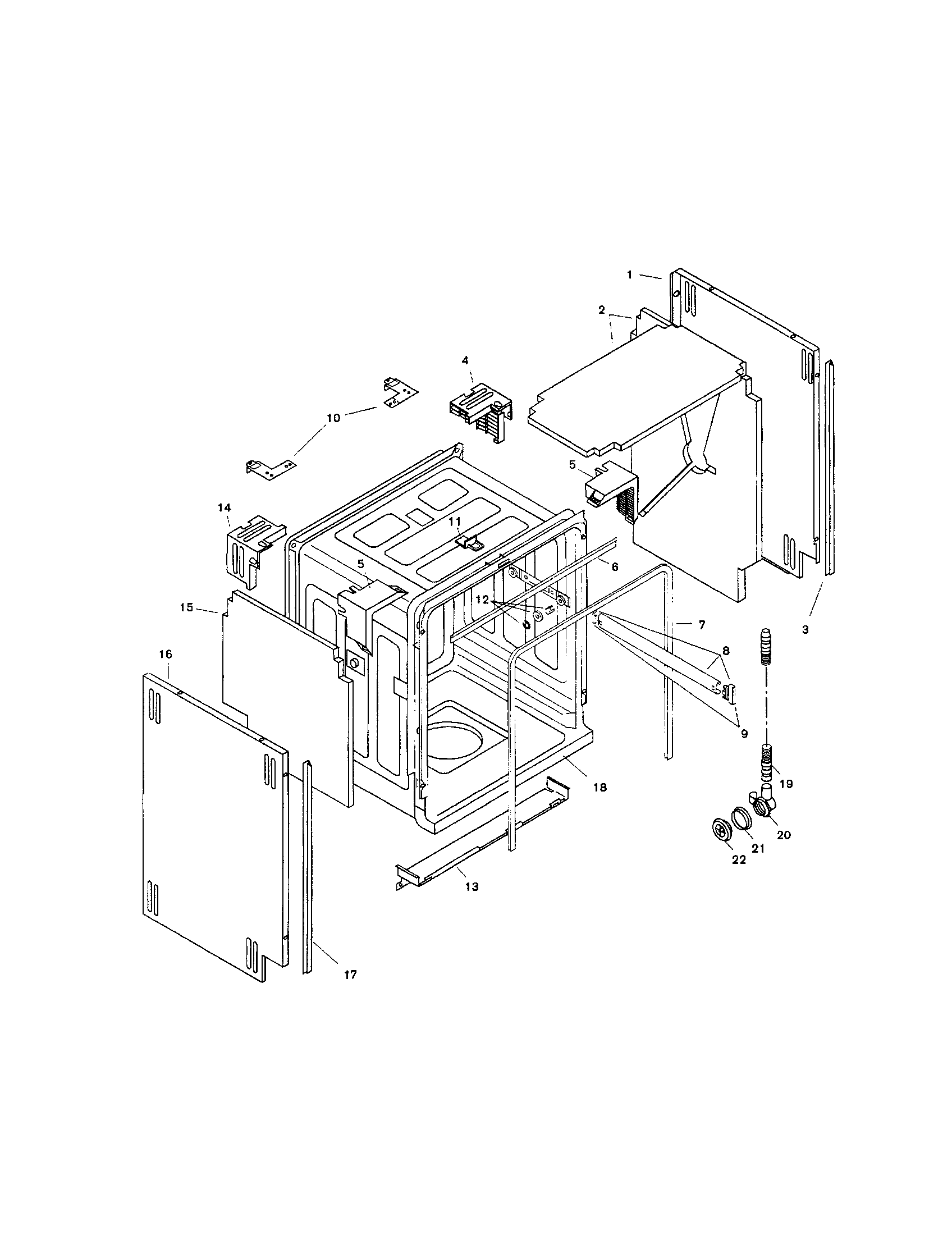 Tank assembly