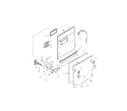 Bosch SHI6805UC/06 door assembly diagram
