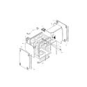 Bosch SHI6805UC/06 tank assembly diagram