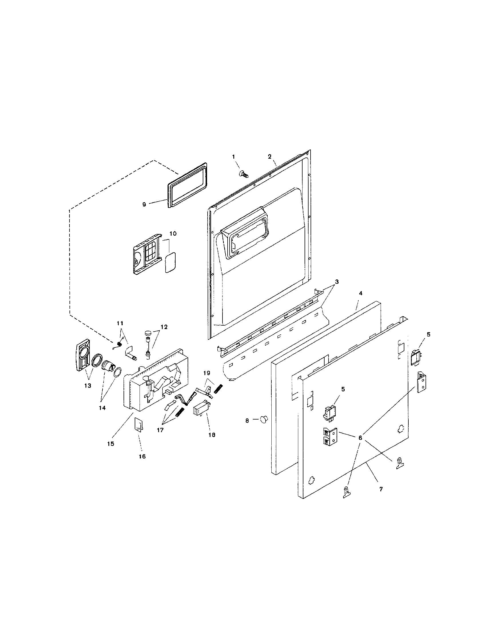 Door assembly