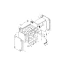 Bosch SHI6802UC/12 tank assembly diagram