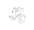 Bosch SHI6802UC/11 door assembly diagram