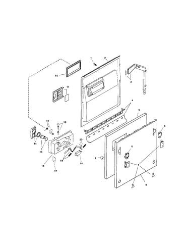 Door assembly