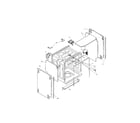 Bosch SHI6802UC/06 tank assembly diagram