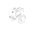 Bosch SHI6806UC/06 door assembly diagram