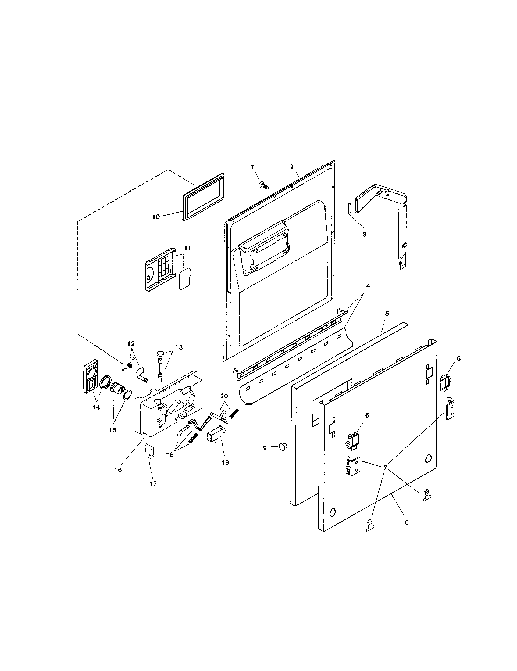 Door assembly