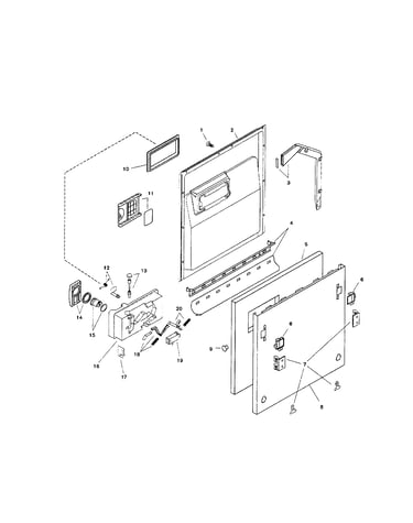 Door assembly