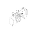 Bosch SHI6806UC/06 tank assembly diagram